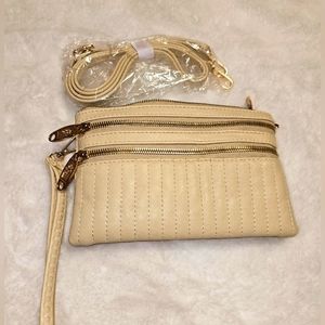 NEW NO TAG, ANNE KLEIN WOMEN'S WRISTLET/ WALLET/ CROSSBODY BAG